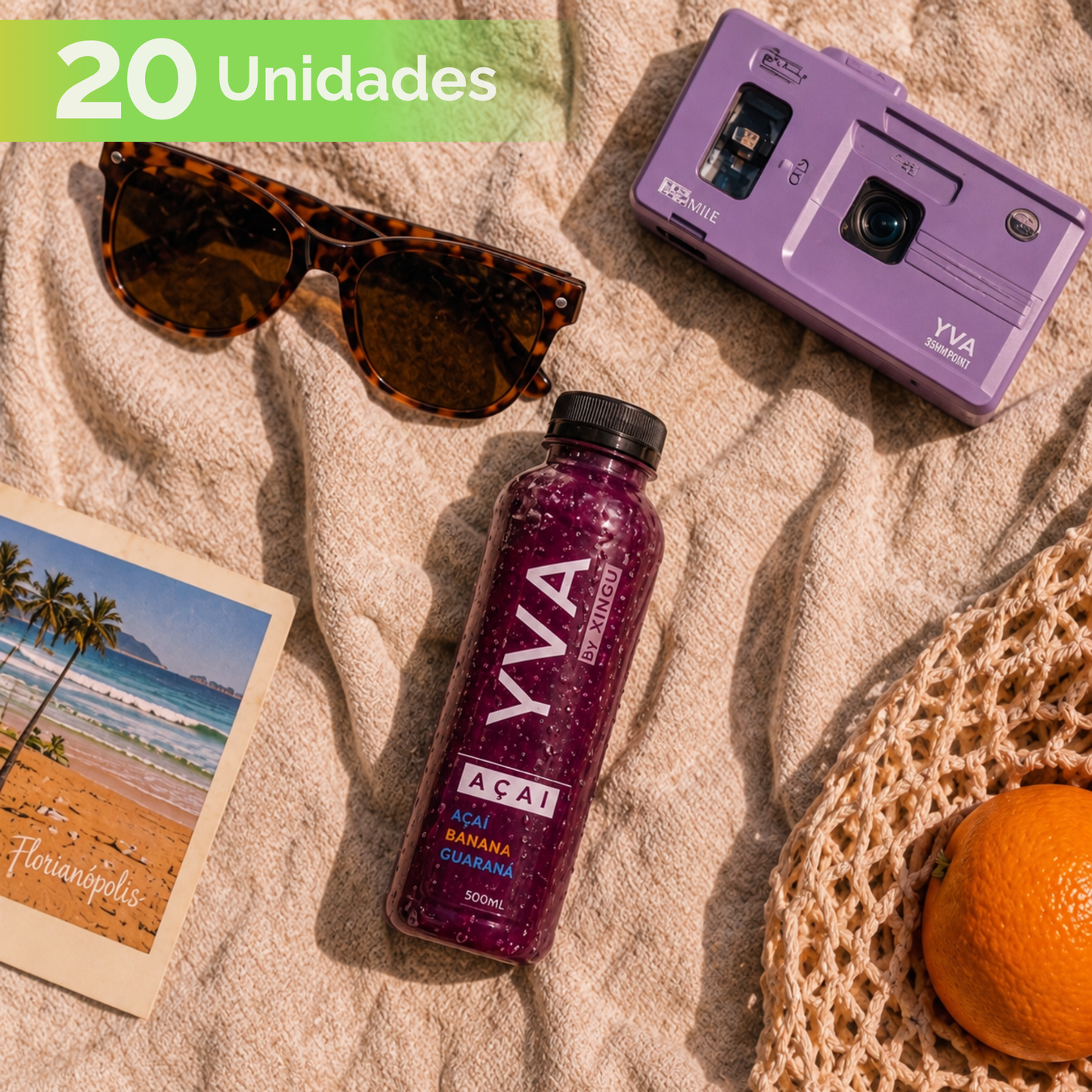 Assinatura Açaí Mensal - 20 Unidades